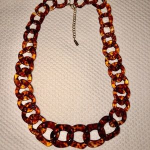 BaubleBar Tortoise Link Strand Necklace